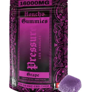 Grape Pressure Honcho Gummies 16000mg 20ct
