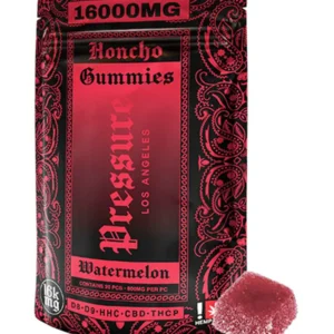 Watermelon Pressure Honcho Gummies 16000mg 20ct