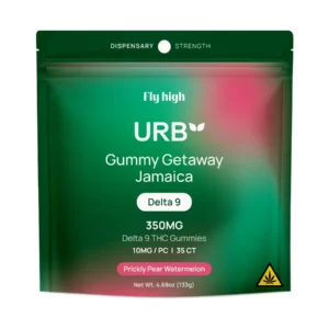 Pricky Pear Watermelon Fly High URB D9 Getaway Gummies 350mg 35ct