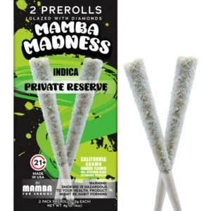 Private Reserve Mamba Madness Diamond Infused Pre-Roll 2ct 4G