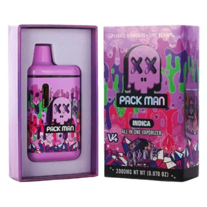 Prune Pack Man V4 Liquid Diamonds Live Resin Vaporizer 2000MG