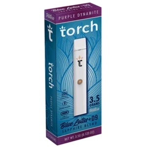 Purple Dynamite Torch Blue Lotus + D9 Sapphire Vape 3.5G