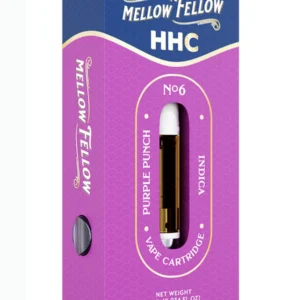 Purple Punch Mellow Fellow Classic HHC Vape Cartridges 1ml