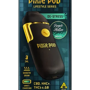 Purple Zkittlez Pixie Pod Lifestyle Series Disposable Vape 2ml