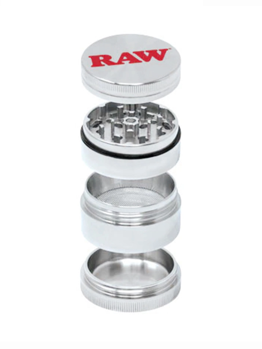 RAW Stainless Steel 4-Piece 60mm Shredder - Image 2