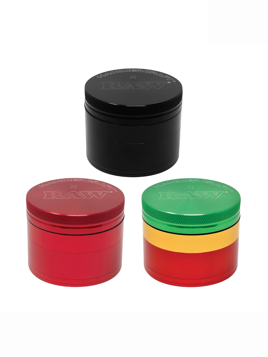 RAW x Hammercraft 4-Piece 2.5″ Grinder