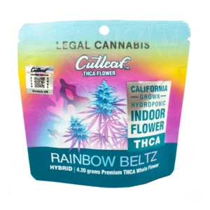 Rainbow Beltz Cutleaf Premium THC-A Whole Hemp Flower 4.2G
