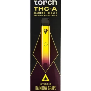 Rainbow Grape Torch THCA Diamond Infused Premium Disposable 2.5G