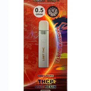 Rainbow Runtz Lost THC THCP Live Resin Disposable 0.5G