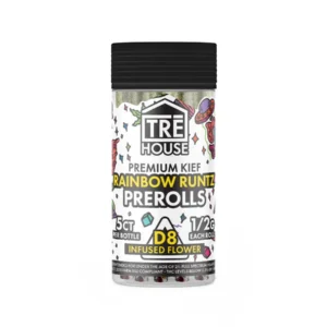 Rainbow Runtz Tre House Delta 8 Pre-Rolls 1/2G
