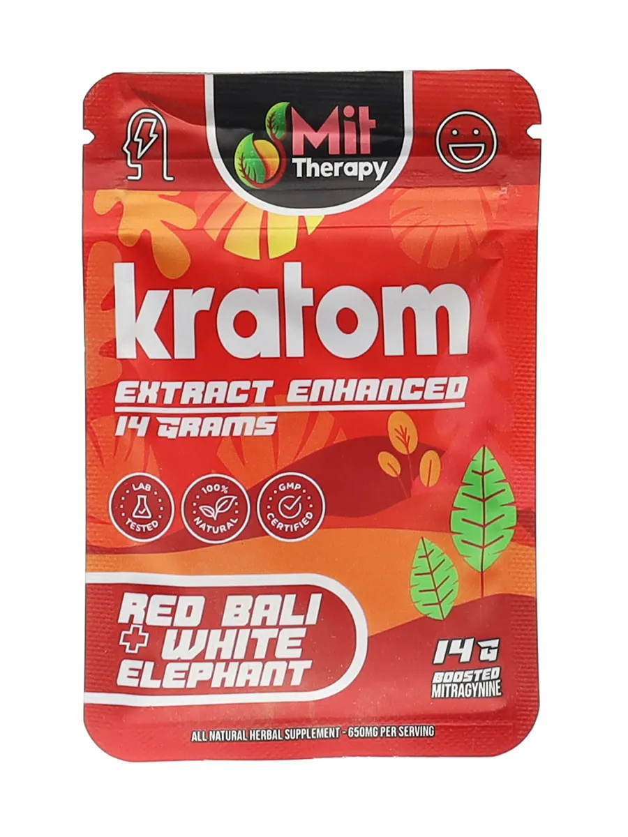 Red Bali | White Elaphant Mit Therapy Kratom Extract Powder 14G