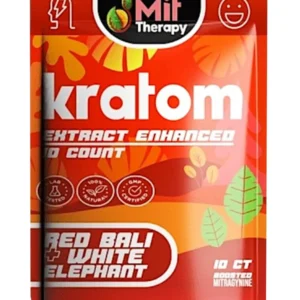Red Bali | White Elephant Mit Therapy Kratom Extract 10ct
