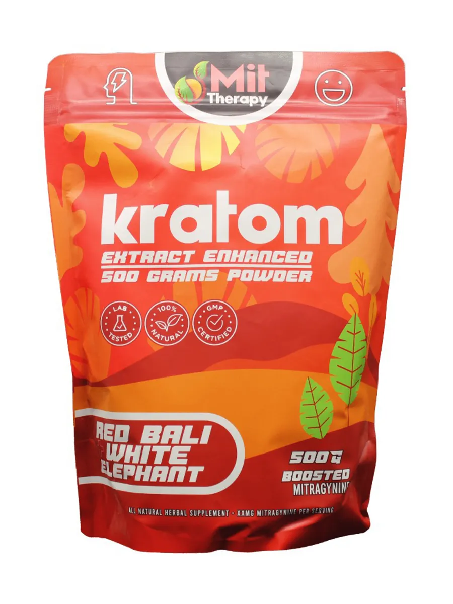 Red Bali | White Elaphant Mit Therapy Kratom Extract Powder 500G