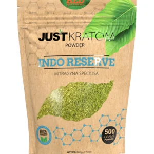 Red Indo Reserve Just Kratom Mitragyna Speciosa Powder 500g