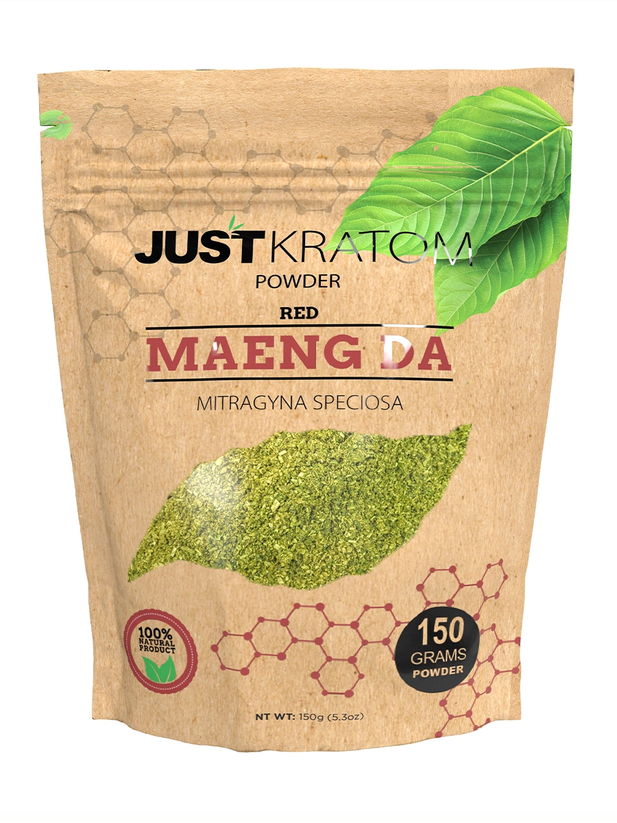 Red Maeng Da Just Kratom Mitragyna Speciosa Powder 150g