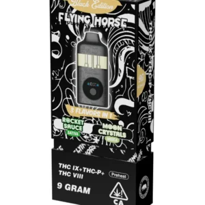 Rocket Sauce | Moon Crystals Flying Horse Black Edition Disposable 9G