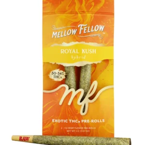 Royal Kush Mellow Fellow Exotic THCA Pre-Roll 2ct 2G