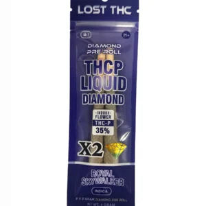 Royal Skywalker Lost THC THCP Liquid Diamond Pre-Rolls 2x2G