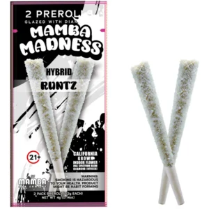 Runtz Mamba Madness Diamond Infused Pre-Roll 2ct 4G