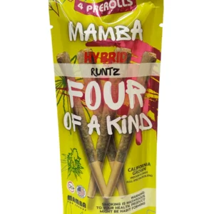 Runtz Mamba Four Of A Kind Full Spectrum Blend Pre-Roll 4ct 8G