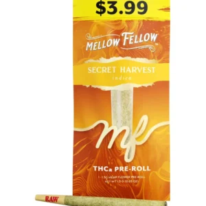 Secret Harvest Mellow Fellow THCA Pre-Roll 1G