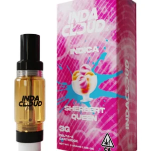 Sherbet Queen IndaCloud Delta 8 Cartridge 3G