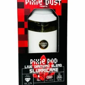 Slurricane Pixie Dust Pod THCA Live Diamond Blend Disposable 4G