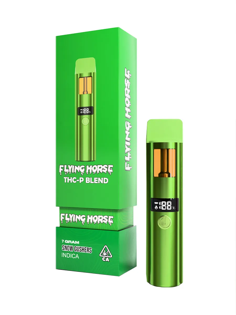 Snow Gushers Flying Horse THCP Blend Disposable 7G