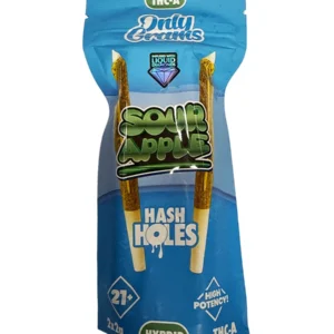 Sour Apple Only Grams THCA Hash Holes 2x2G