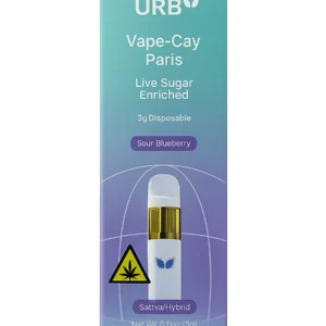 Sour Blueberry URB Vape-Cay Paris Disposable Vape 3G