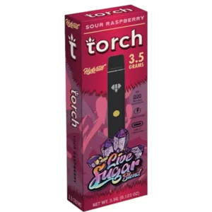 Sour Raspberry Torch Live Sugar Blend Vape 3.5G