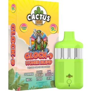 Spearmint | Cookie & Cream | Pina Collison Cactus Labs Glock 9 Stoner Blend Vape 9ml