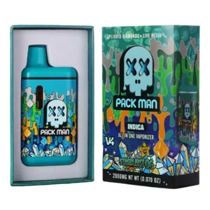 Starburst OG Pack Man V4 Liquid Diamonds Live Resin Vaporizer 2000MG