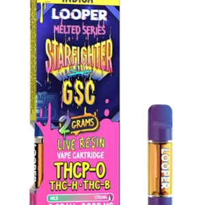 Starfighter GSC Looper Melted Series THCP-O+THC-H+THC-B Vape 2G