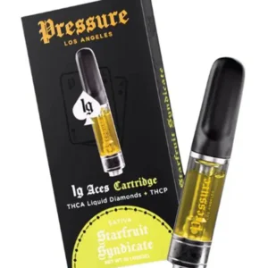 Starfruit Syndicate Pressure LA Aces THCA+THCP Cartridge 1G