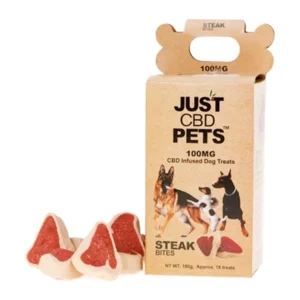 Steak Bites Just CBD Dog Treats 100mg
