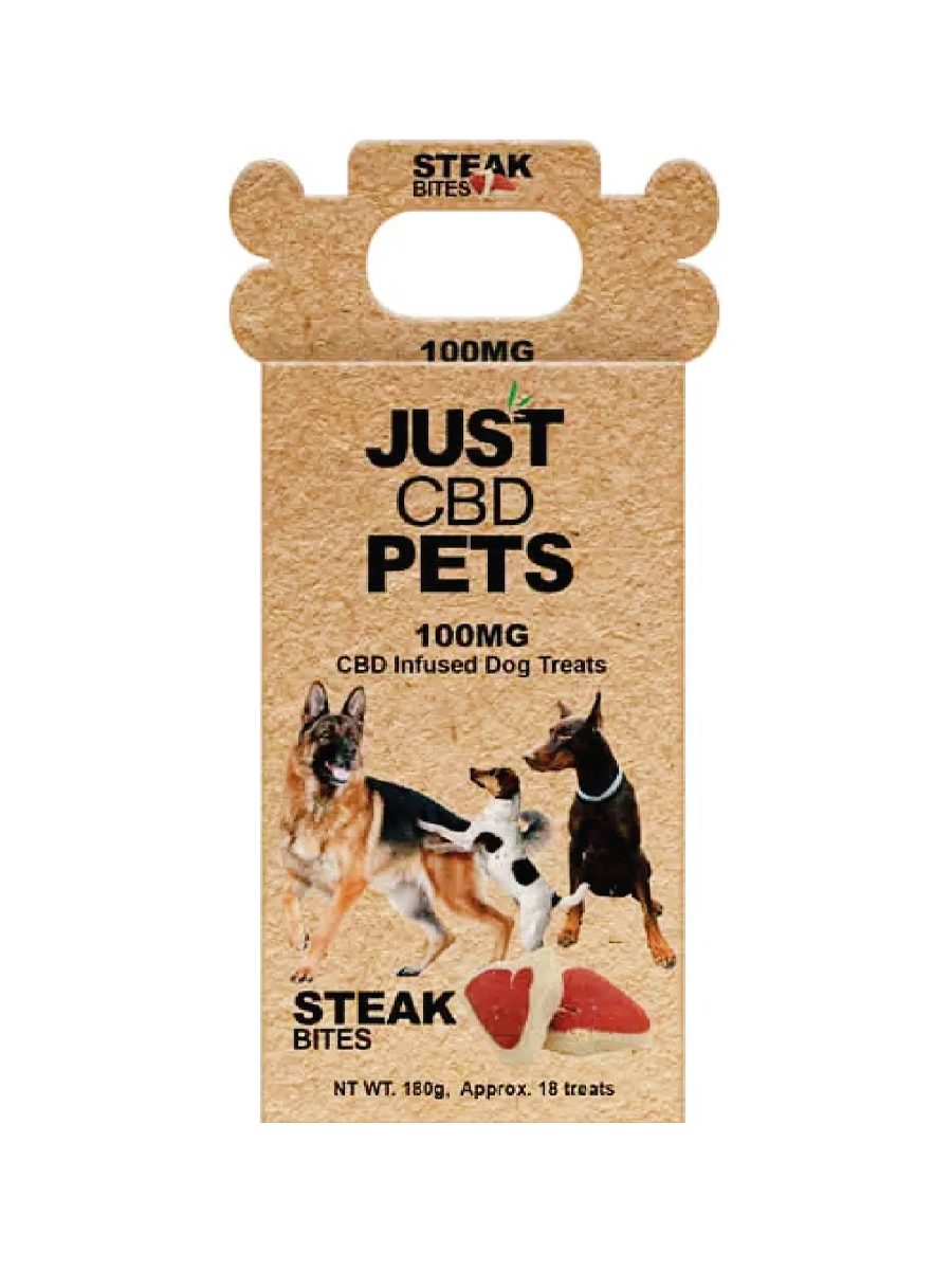 Steak Bites Just CBD Dog Treats 100mg - Image 2
