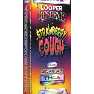 Strawberry Cough Looper Reserve THCA Disposable 1G