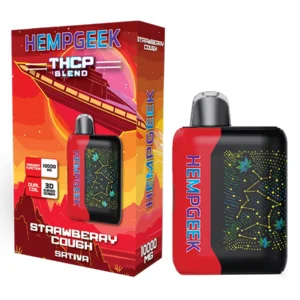 Strawberry Cough Hempgeek THCP Blend Disposable 10000MG