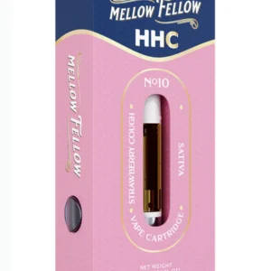 Strawberry Cough Mellow Fellow Classic HHC Vape Cartridges 1ml