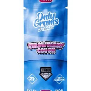 Strawberry Cough Only Grams THCA Multipack Pre-Roll 2×1.5G