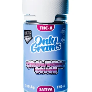 Strawberry Cough Only Grams THCA Multipack Pre-Roll 5×0.5G
