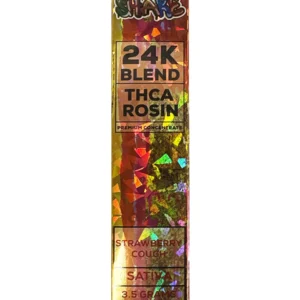 Strawberry Cough Shake 24K Blend THCA Rosin Disposable 3.5G