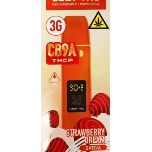 Strawberry Dream Lost THC CB9A V4 Disposable 3G