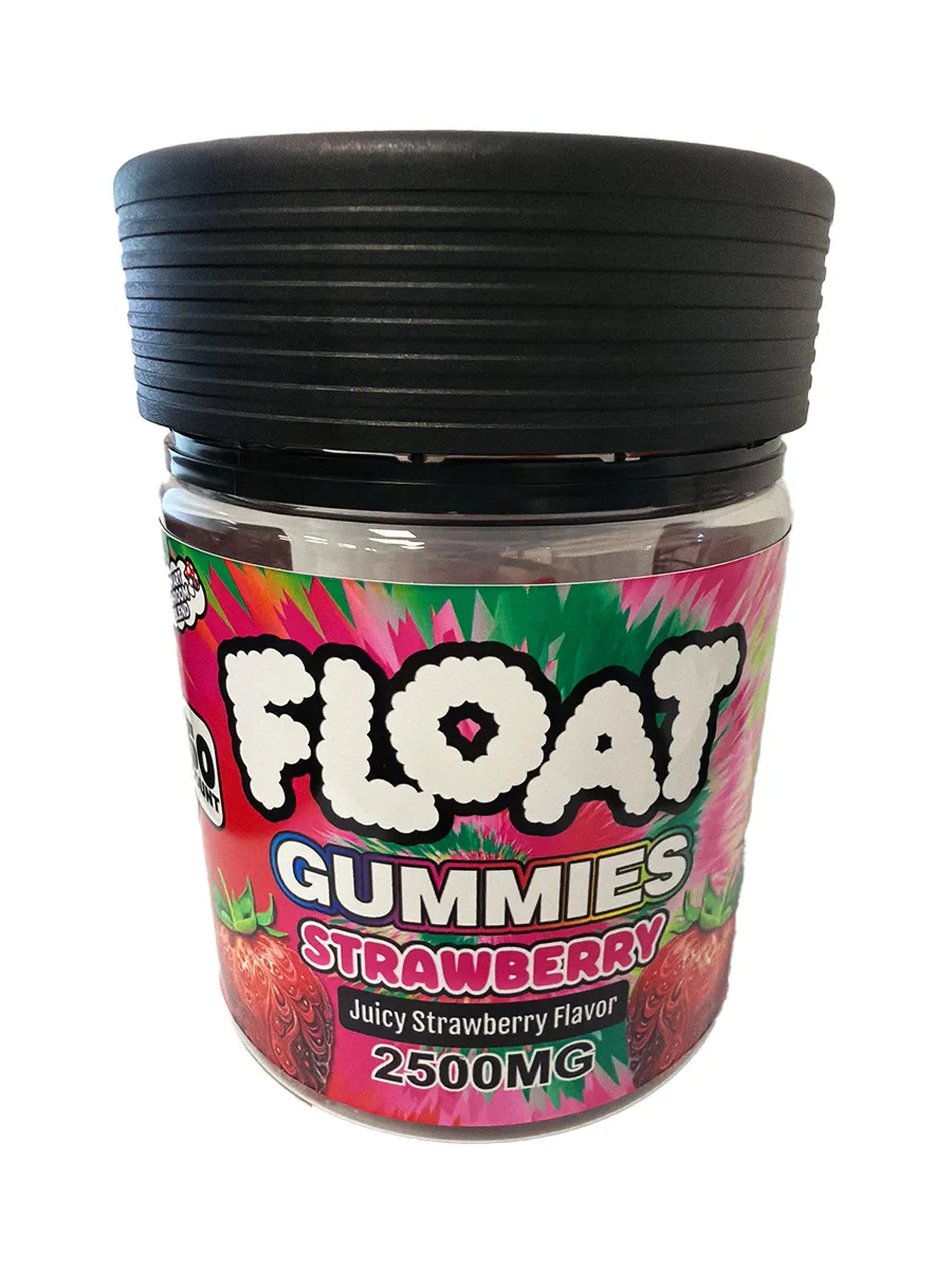 Strawberry Float Smart D9 Blend Gummies 2500mg