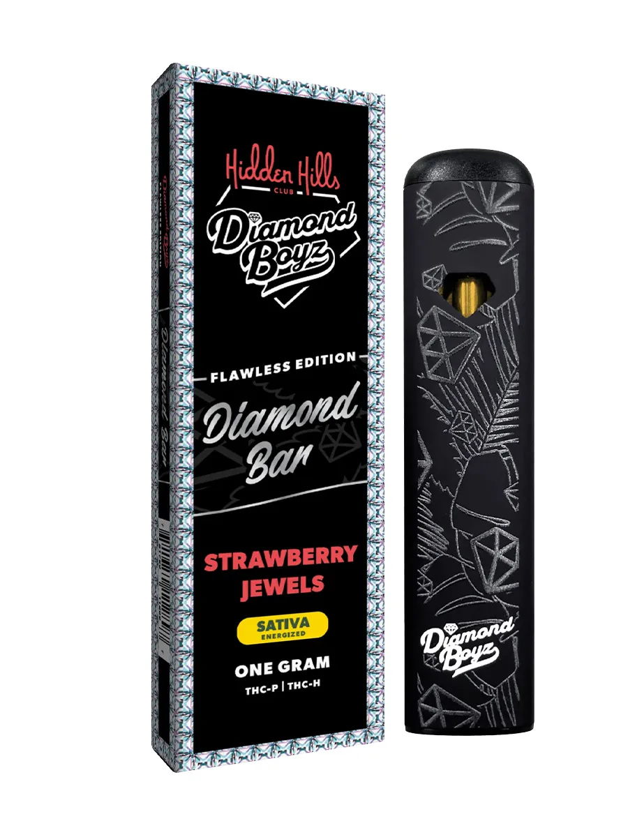 Strawberry Jewels Hidden Hills Diamond Boyz Diamond Bar Disposable 1G