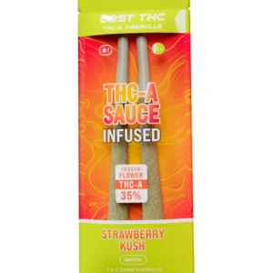 Strawberry Kush Lost THC THC-A Sauce Infused Pre-Roll 2ct 2g