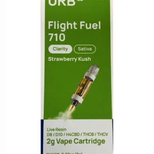 Strawberry Kush URB Flight Fuel 710 Clarity Cartridge 2G