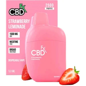 Strawberry Lemonade CBDfx Vape Pen 1500MG