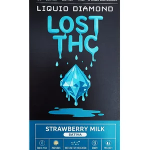 Strawberry Milk Lost THC Liquid Diamond Blend Disposable 3G